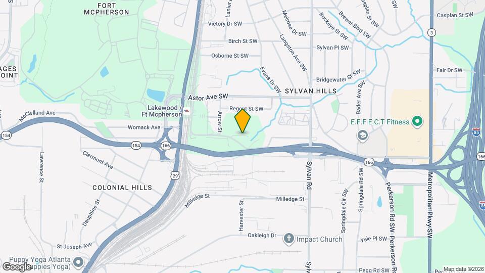 1081 Estes Dr SW Map and Location Details