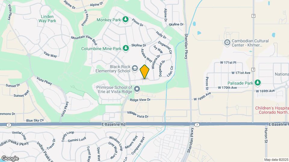 2675 Forsythia Pl Map and Location Details