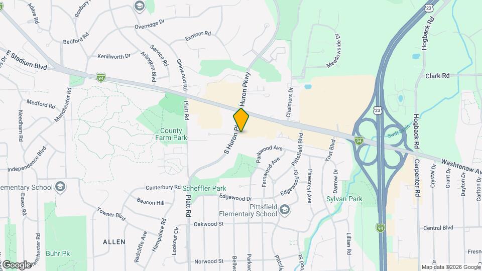 2205 S Huron Pky, Unit 4 Mapa y Detalles de la Ubicación