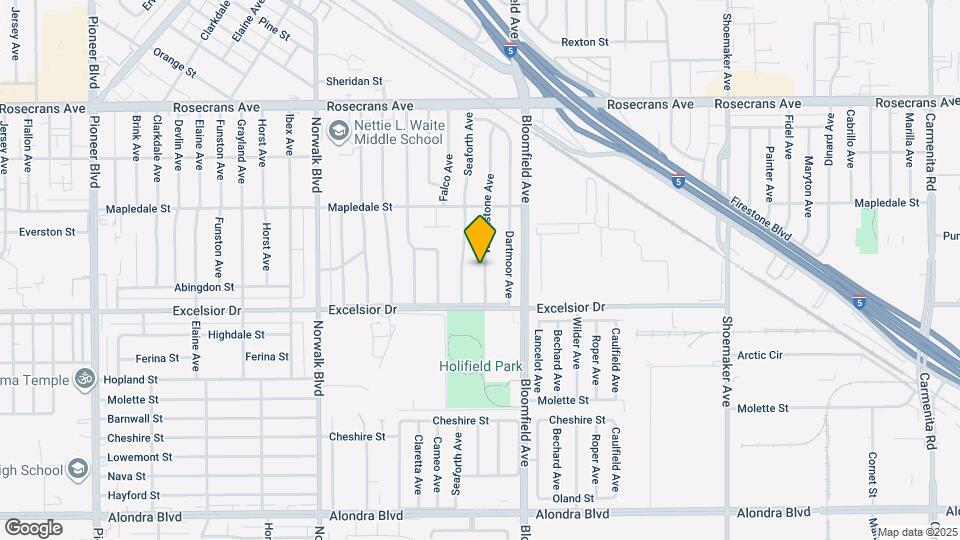 14739 Wheatstone Ave Map and Location Details