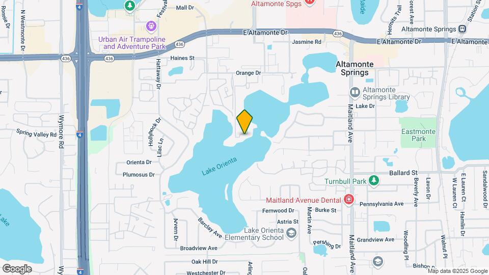 540 Orange Dr Map and Location Details