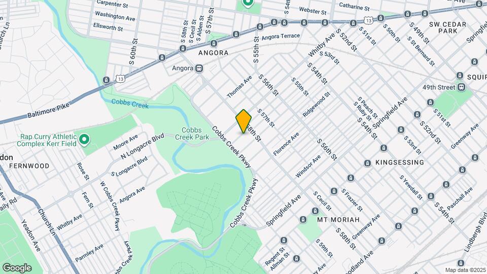 5822 Hadfield St Map and Location Details