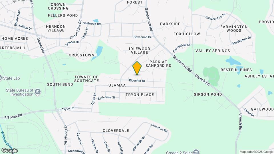 3409 Fatima Ct Map and Location Details