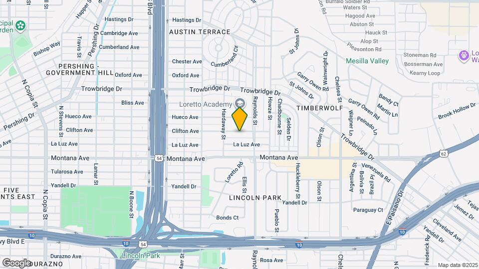 4628 Clifton Ave Map and Location Details