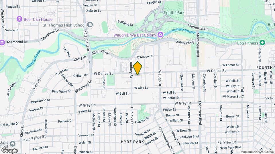 Allen House Apartments Mapa y Detalles de la Ubicación