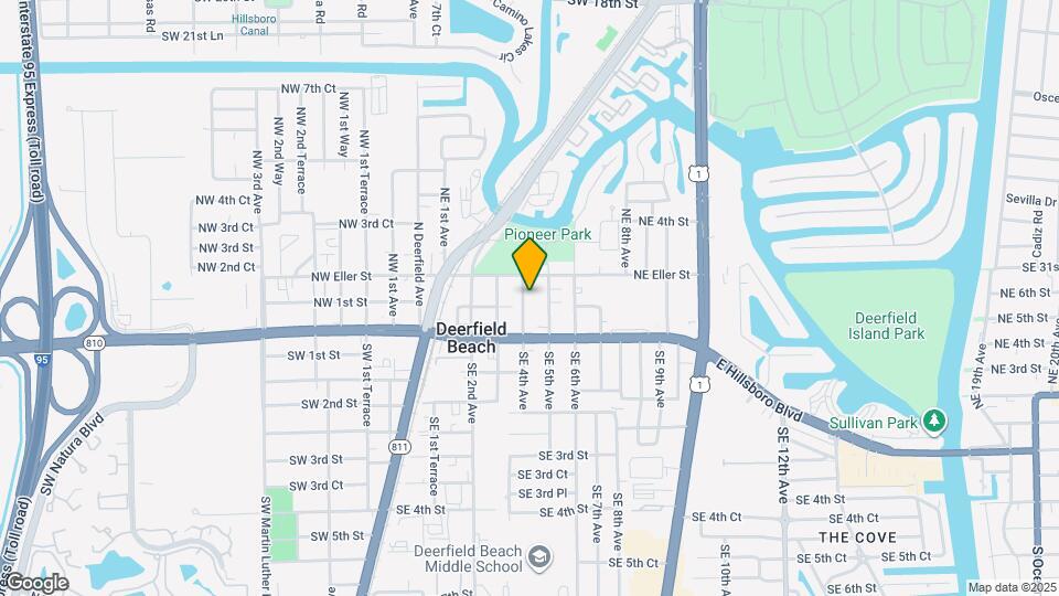 118 NE 4th Ave Map and Location Details