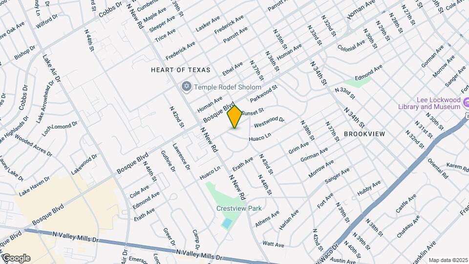 4025 Huaco Ln Map and Location Details