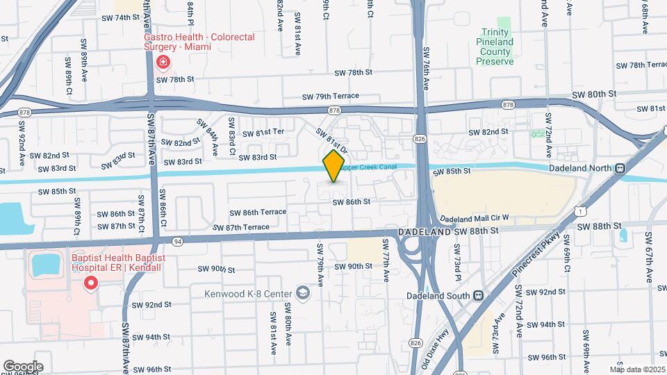 7915 SW 86th St Map and Location Details