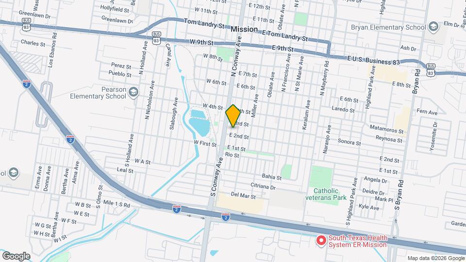 205 S Doherty Ave Map and Location Details