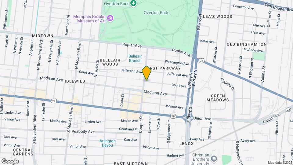 32 N Cooper St Map and Location Details