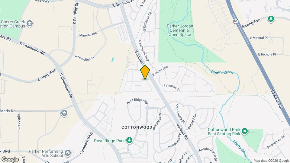 15993 E Otero Cir, Unit 07 Map and Location Details