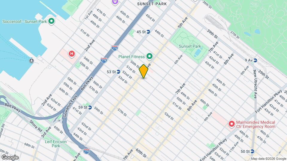 522 51st St, Unit 1 Mapa y Detalles de la Ubicación