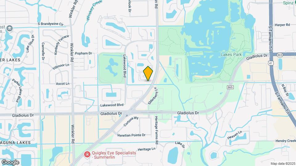 8081 S Woods Cir, Unit 10 Map and Location Details