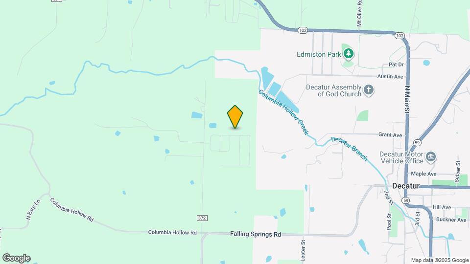 1412 Bluegrass St Map and Location Details