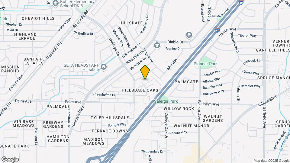 4715 Hayford Way Map and Location Details