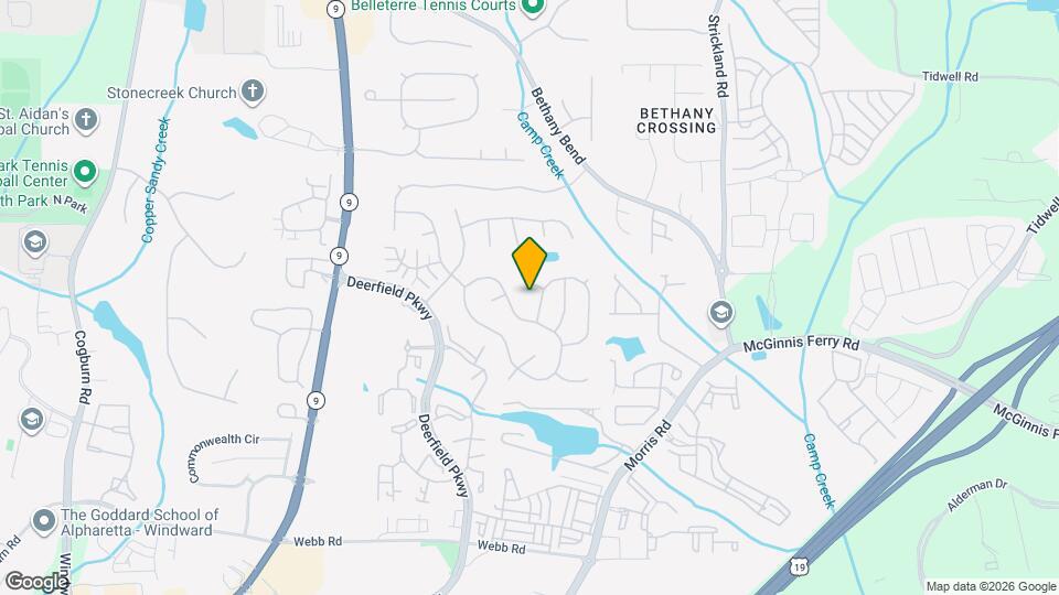 810 Camelon Ct Map and Location Details