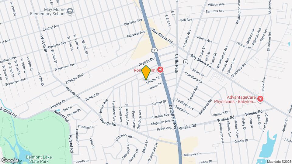 547 Middle St Map and Location Details