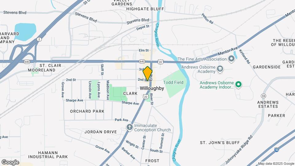 4126 Erie St Map and Location Details