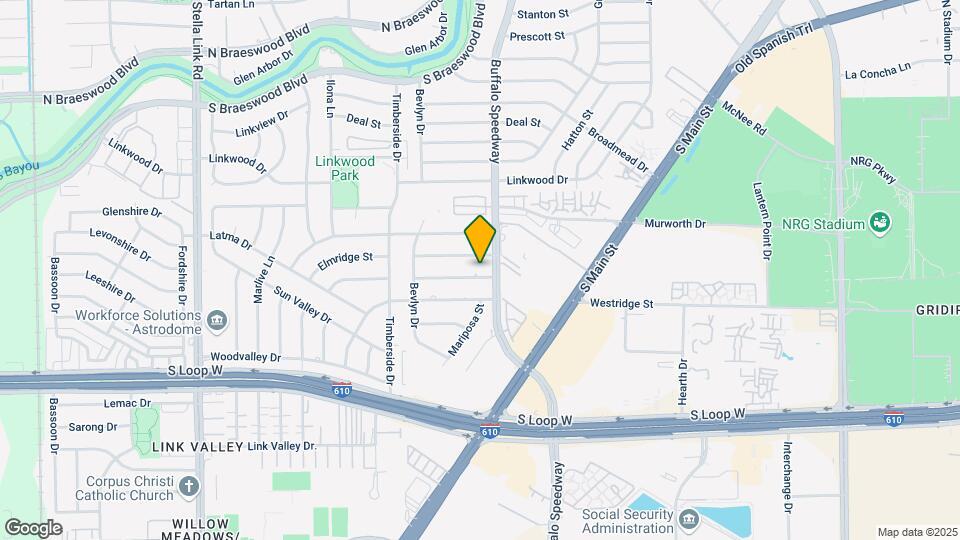 3210 Cloverdale St Map and Location Details