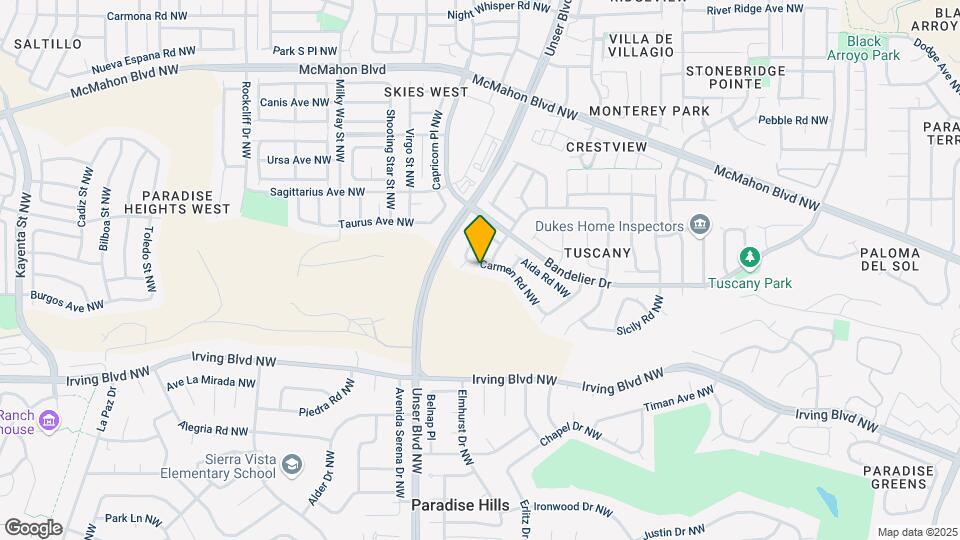 5768 Carmen Rd NW Map and Location Details