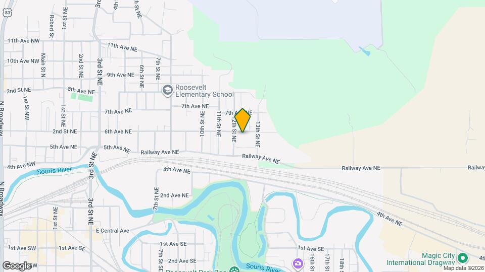 1216 6th Ave NE Map and Location Details