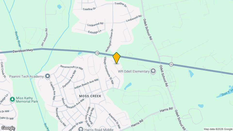 2043 Cypress Village Dr NW Mapa y Detalles de la Ubicación