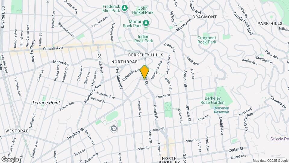 1132 Sutter St Map and Location Details