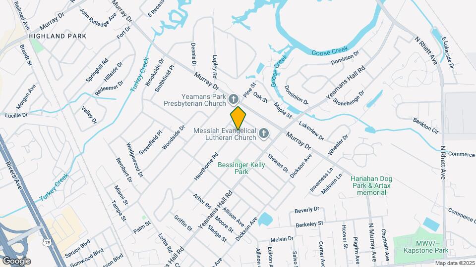 5918 Hagood Ave Map and Location Details