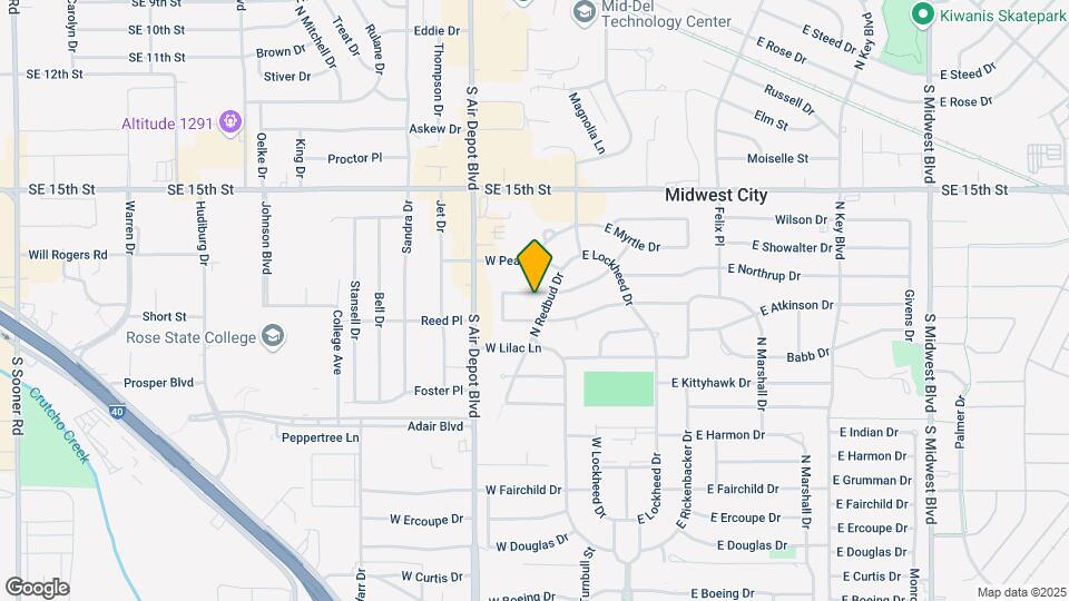 306 W Mimosa Dr Map and Location Details