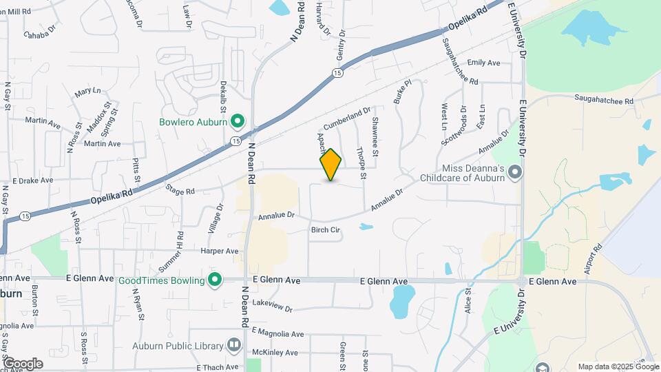 1020 Crestwood St Map and Location Details