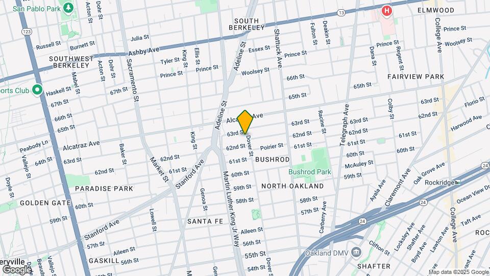 6211-6215 Dover St Mapa y Detalles de la Ubicación