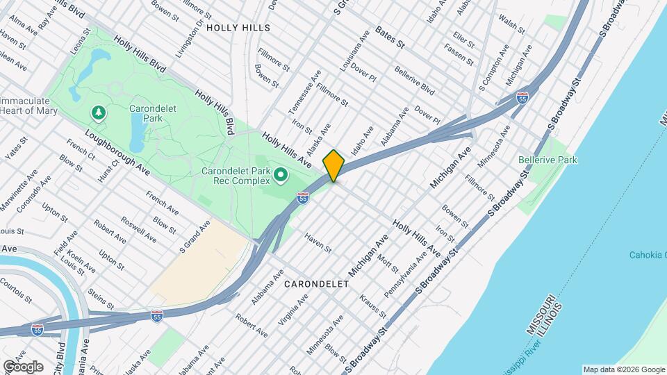 6402 Idaho Ave Map and Location Details