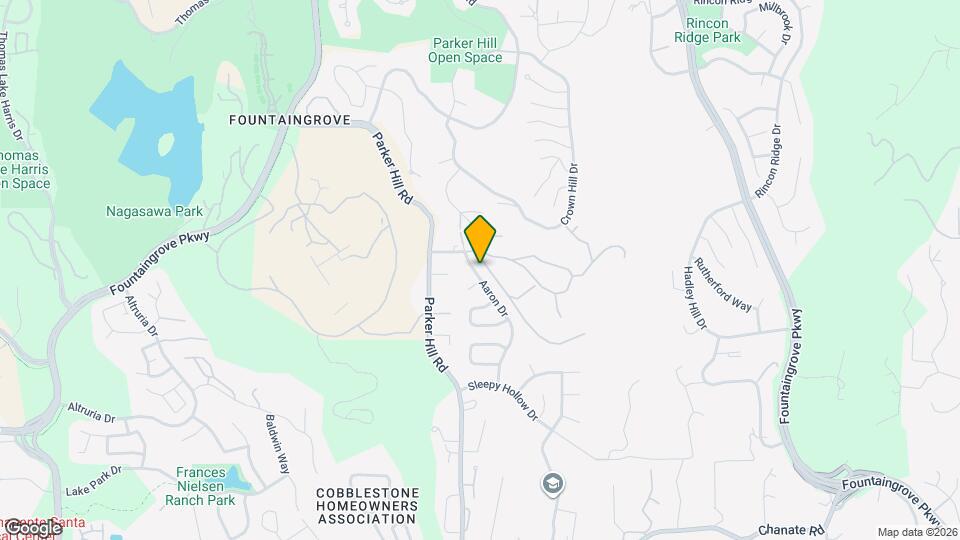 3626 Aaron Dr Map and Location Details