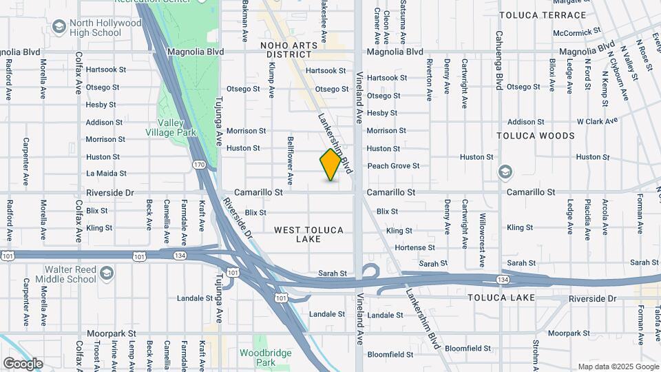 Camarillo Townhomes Map and Location Details