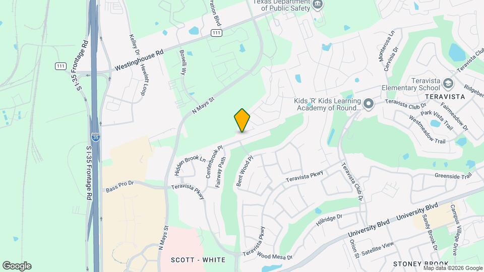 706 Centerbrook Pl Map and Location Details