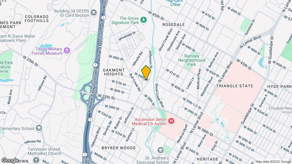 3819 Jefferson St Mapa y Detalles de la Ubicación