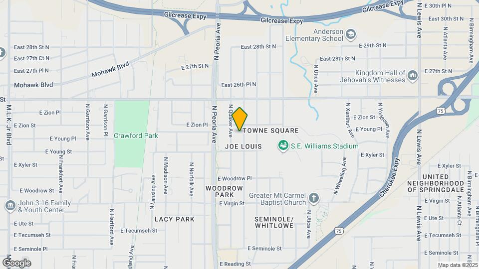 2432 N Quincy Ave Map and Location Details