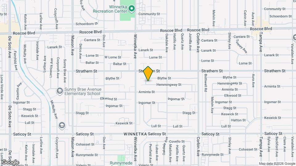 20017 Hemmingway St Map and Location Details