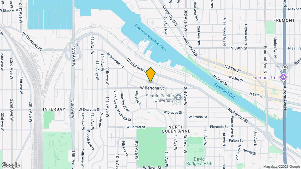 613 W Emerson St Map and Location Details