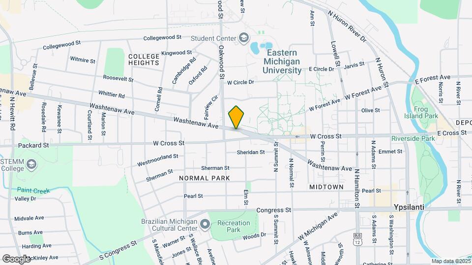 959 Washtenaw Ave Map and Location Details