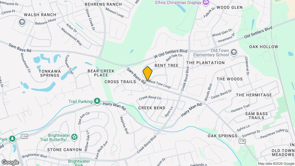 3023 Bent Tree Loop Map and Location Details