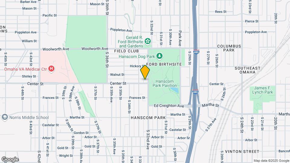 3200 Center St Map and Location Details