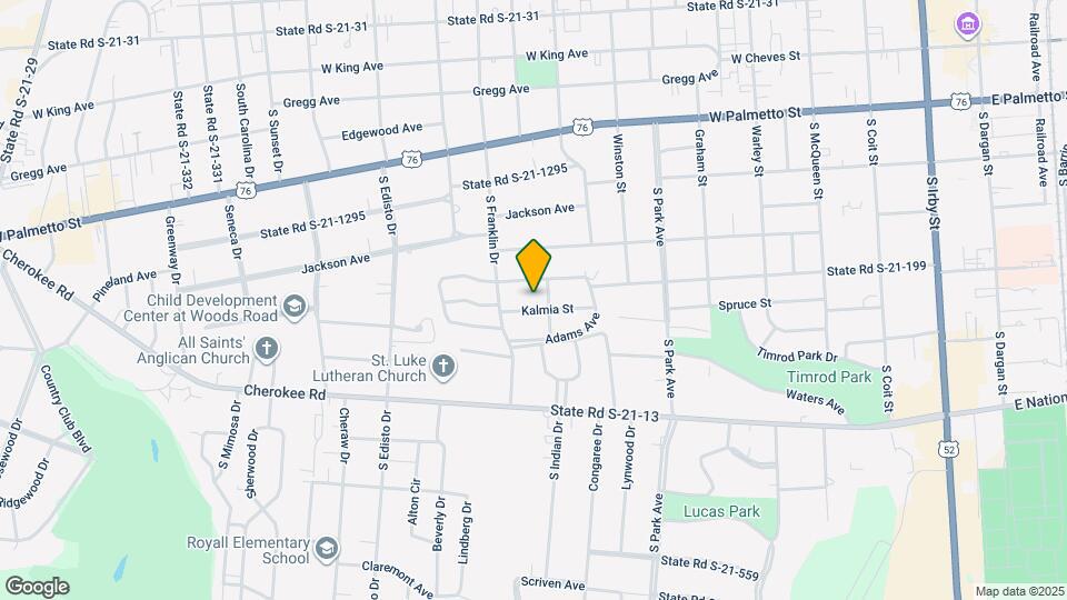 1005 Kalmia St Map and Location Details