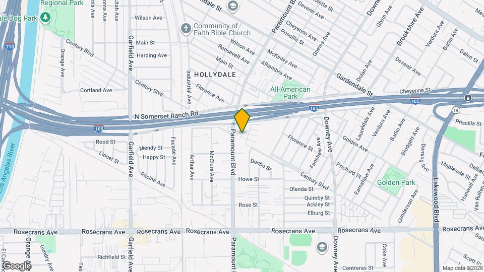 13703 Ruther Ave Mapa y Detalles de la Ubicación