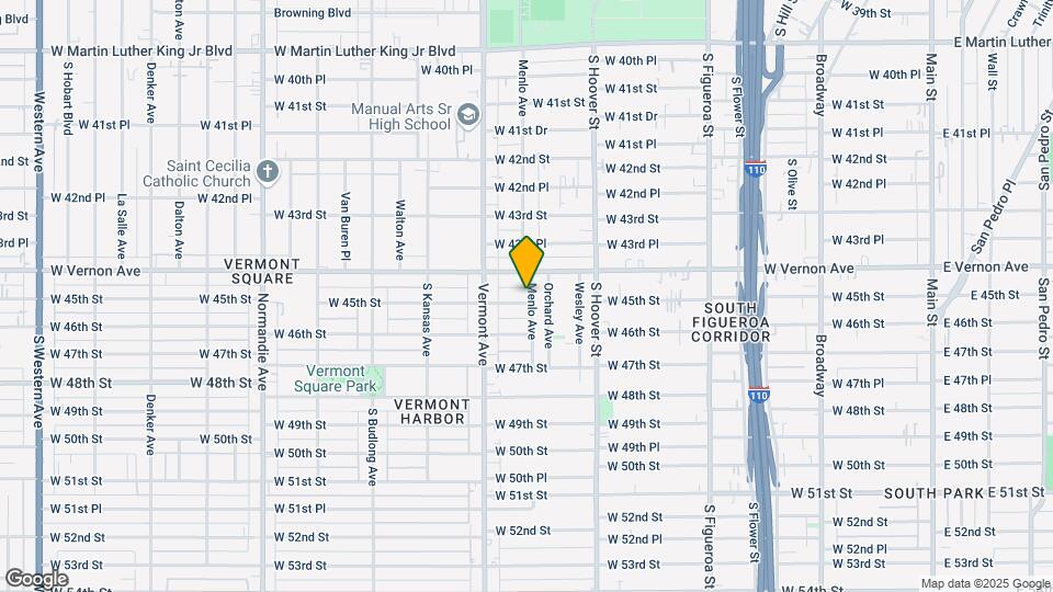 937 W 45th St Map and Location Details