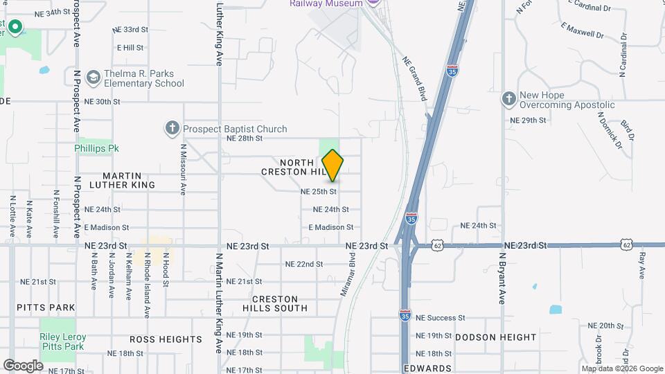 2321 NE 25th St Map and Location Details