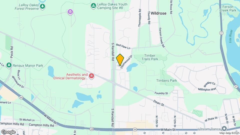 805 Thornwood Dr Map and Location Details