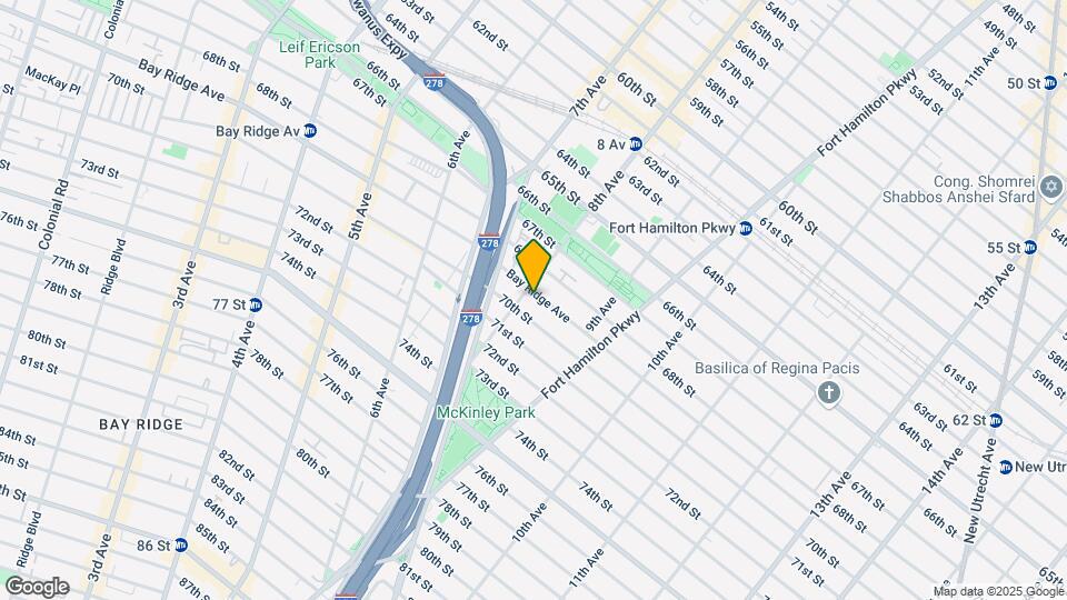 812 Bay Ridge Ave Map and Location Details