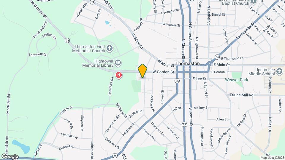 210 Thurston Ave Map and Location Details