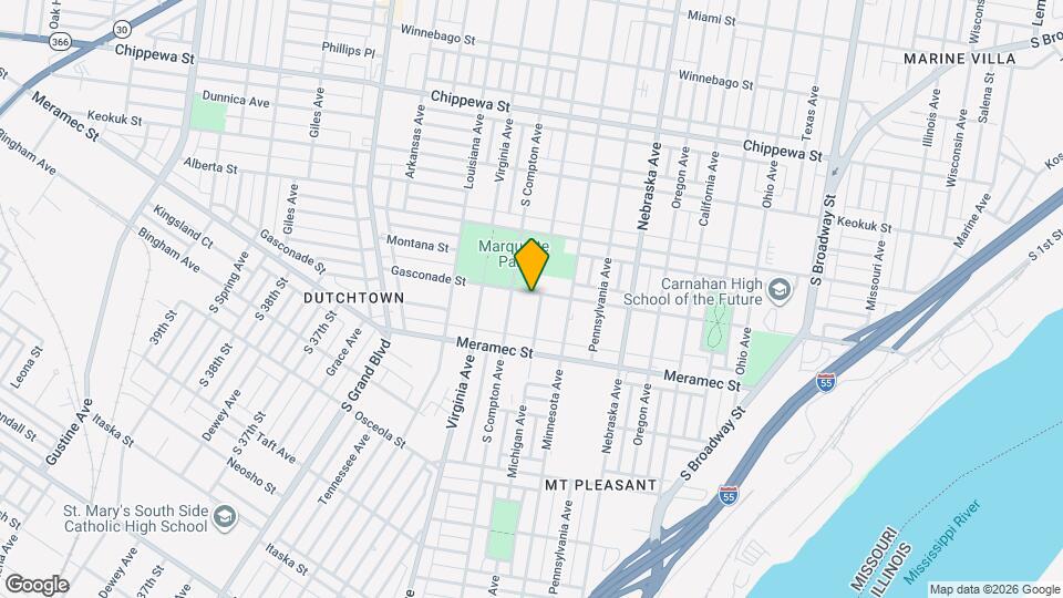 3138-3138 Gasconade St, Unit 3138 2W Map and Location Details